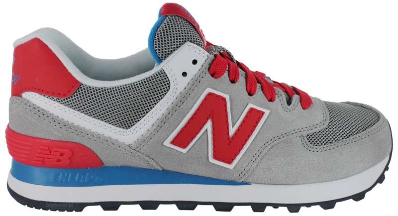 Buty sportowe damskie New Balance WL574MON szareWL574MON