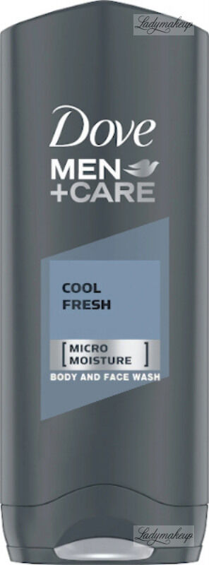 Dove - Men+Care - Cool Fresh - Body and Face Wash - Żel pod prysznic do mycia ciała i twarzy dla mężczyzn - 400 ml