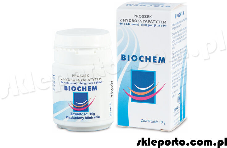 Biochem 10 g proszek z hydroksyapatytem do codziennej pielęgnacji zębów - Chema