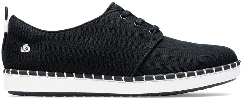 Buty sportowe damskie Clarks Step Glow Lace czarne261423184