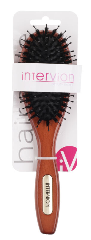 Inter-Vion - Drewniana szczotka do włosów - 499740A