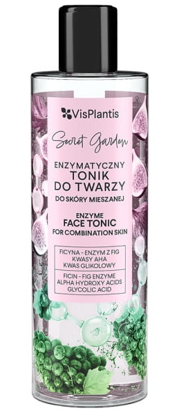 Enzymatyczny tonik do twarzy do skóry mieszanej, Vis Plantis