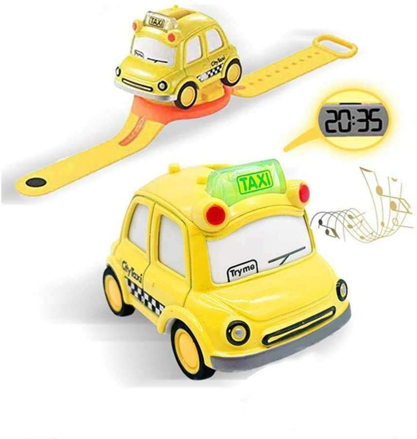 Zegarek Dla Dzieci Interaktywny Samochodzik Żółty