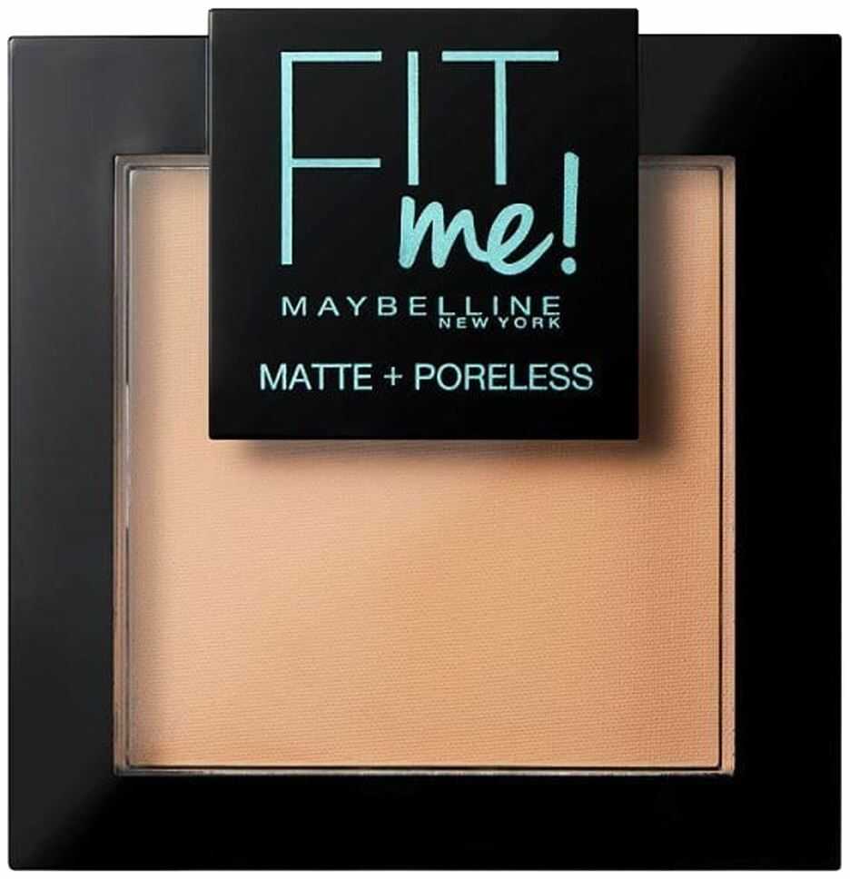 Maybelline Fit Me Matte Poreless Pressed Powder 220 Natural Beige 9g puder matujący do twarzy w kompakcie