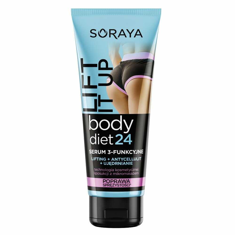 Soraya, Body Diet24, serum 3-funkcyjne do ciała, 200 ml